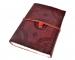 Genuine Vintage Handmade Leather Embossed Journal Diary